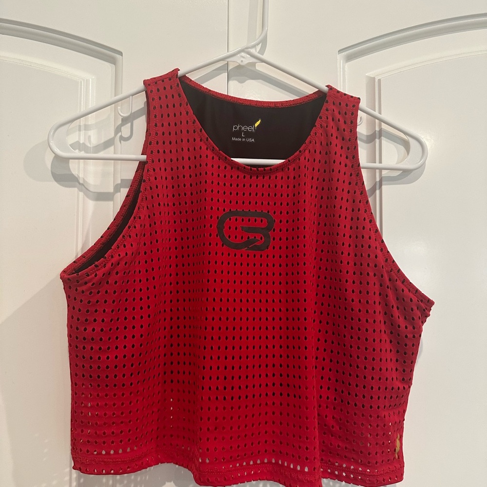 Cyclebar sports bra crop top tank